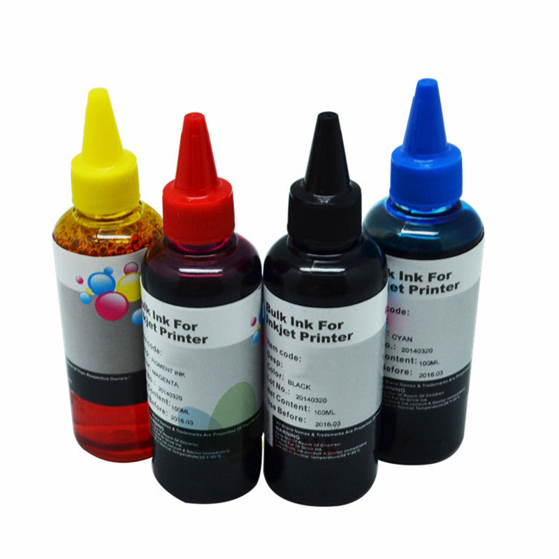 400ML Universal Refill Ink kit for Epson Canon HP Brother Lexmark DELL Kodak Inkjet Printer CISS Cartridge Printer Ink - lifebiz