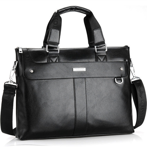VORMOR 2017 Men Casual Briefcase Business Shoulder Bag Leather Messenger Bags Computer Laptop Handbag Bag Men's Travel Bags - lifebiz