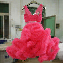 Cloud little flower girls dresses for weddings Baby Party frocks sexy children images Dress kids prom dresses evening gowns 2016 - lifebiz