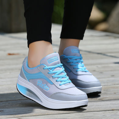 WGZNYN 2017 New Summer Zapato Woman Breathable Mesh Zapatillas Shoes For Women Network Soft Casual Shoes Flats EUR Size 35-40 - lifebiz