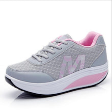 WGZNYN 2017 New Summer Zapato Woman Breathable Mesh Zapatillas Shoes For Women Network Soft Casual Shoes Flats EUR Size 35-40 - lifebiz