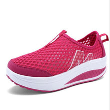 WGZNYN 2017 New Summer Zapato Woman Breathable Mesh Zapatillas Shoes For Women Network Soft Casual Shoes Flats EUR Size 35-40 - lifebiz