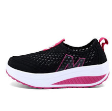 WGZNYN 2017 New Summer Zapato Woman Breathable Mesh Zapatillas Shoes For Women Network Soft Casual Shoes Flats EUR Size 35-40 - lifebiz