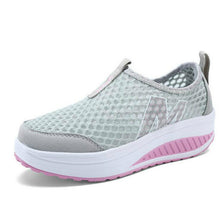 WGZNYN 2017 New Summer Zapato Woman Breathable Mesh Zapatillas Shoes For Women Network Soft Casual Shoes Flats EUR Size 35-40 - lifebiz