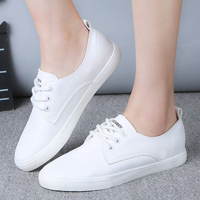 2016 New Leather Women Shoe Casual Leather Shoes For Women Flat Shoes Ladies Lacing Loafers Zapatos Mujer - lifebiz